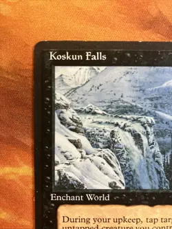 MTG Koskun Falls Homelands Lightly Played Condition Black Vintage!!! - Image 3