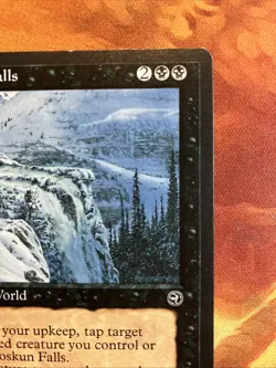 MTG Koskun Falls Homelands Lightly Played Condition Black Vintage!!! - Image 4