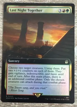 MTG - Last Night Together - Extended Art Foil - Image 1