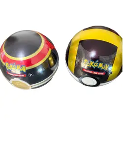 Pokemon TCG Pokeball Tin Pack - FACTORY SEALED A24 (LOT of 2) - Image 1