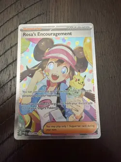Rosa’s Encouragement SIR 123/088 - Pokemon Mega Evolution Perfect Order English - Image 1