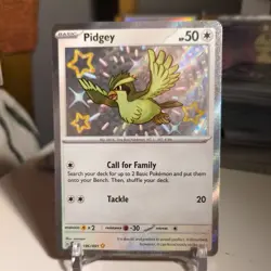 Pokemon Tcg - Pidgey 196/091 Scarlet & Violet Paldean Fates - LP English - Image 2