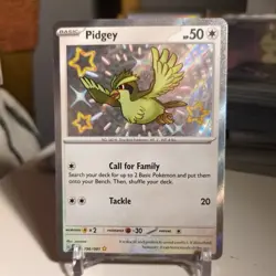 Pokemon Tcg - Pidgey 196/091 Scarlet & Violet Paldean Fates - LP English - Image 3