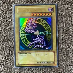 Yu-Gi-Oh 【U.S./DDP】Dark Magician 1st ED English Version Old Asia Version SDY-006 - Image 1