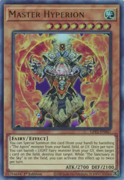 Master Hyperion - GFP2-EN047 - Ultra Rare - 1st Edition - Lightly Played - Image 1