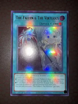 Yu-Gi-Oh! The Fallen & The Virtuous - CH01-EN019- Ultra Rare - 1st Edition NM! - Image 1