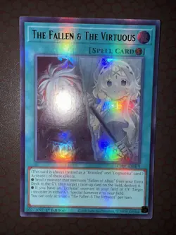 Yu-Gi-Oh! The Fallen & The Virtuous - CH01-EN019- Ultra Rare - 1st Edition NM! - Image 2