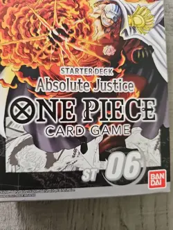 One Piece TCG: Absolute Justice Starter Deck - ST-06 - English - New - Sealed! - Image 2