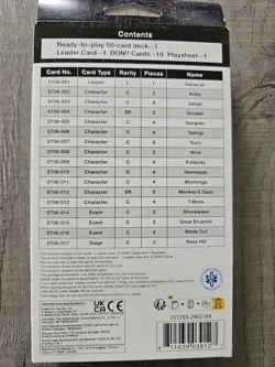 One Piece TCG: Absolute Justice Starter Deck - ST-06 - English - New - Sealed! - Image 4