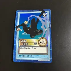 【U.S./DDP】 One Piece Carddass Hyper Battle S60 Sanji One Strike Kill Holo - Image 1
