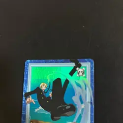 【U.S./DDP】 One Piece Carddass Hyper Battle S60 Sanji One Strike Kill Holo - Image 3