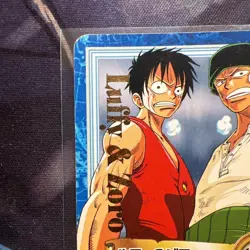 ONE PIECE Carddass Hyper Battle【U.S./DDP】 Monkey D Luffy & Roronoa Zoro S84 VG - Image 3