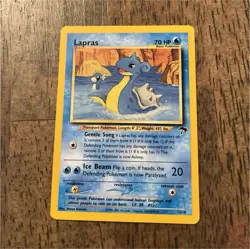 Lapras Southern Islands Promo Pokemon Card 12/18 70 HP Regular English 2001 - Image 1