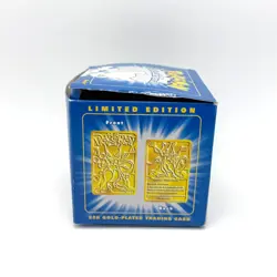 Vintage Pokemon Mewtwo 23K Gold Plated Trading Card w/ Box and COA 90s Blue Box - Image 2