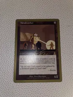Magic: The Gathering Metalworker World Championship Decks 2000 Special Artifact - Image 2