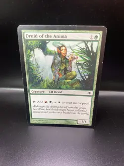 Magic MTG Tradingcard Shards of Alara 2008 Druid of the Anima 128/249 - Image 1