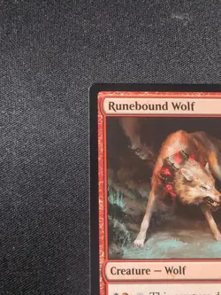 MTG - Runebound Wolf - Free P+P - Image 3