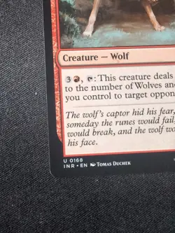MTG - Runebound Wolf - Free P+P - Image 4