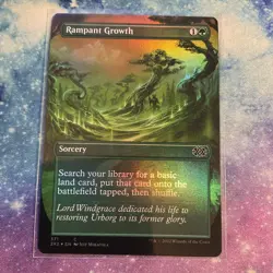 Rampant Growth (FOIL) x1 - MTG Double Masters 2022 2X2 #371 - Image 1