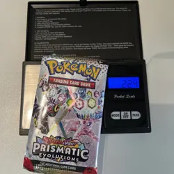 Prismatic Evolutions Booster Pack Pokemon - Heavy Pack 22.4g New and Sealed - Image 1
