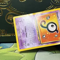 Pokemon: Unown J #38 Black Star Promo 2001 Vintage Non-holo HP - Image 4