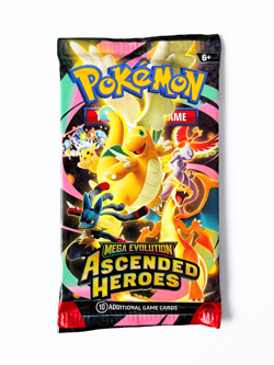 Pokemon TCG Mega Evolution: Ascended Heroes Booster Pack Sealed New - Image 1