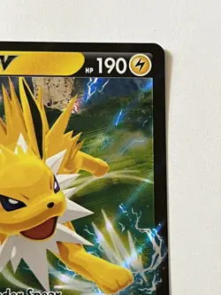 Jolteon V SWSH151 Pokemon Sword & Shield TCG 2021 Near Mint Black Star Promo - Image 5