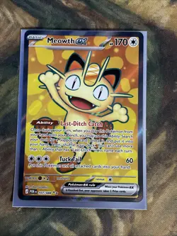 Meowth Ex 107/088 Pokemon TCG: Perfect Order Full Art Ultra Rare NM - Image 1