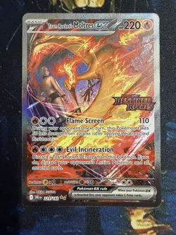 Pokemon - Destined Rivals Team Rocket's Moltres Stamped Promo - 229/182 - Image 1