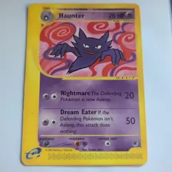 Pokemon TCG Haunter 80/165 Regular Uncommon Nonholo Expedition E-reader MP - Image 1