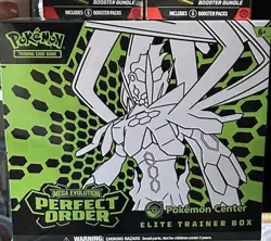 Pokemon TCG | PERFECT ORDER Elite Trainer Box Pokemon Center Exclusive | SEALED - Image 1