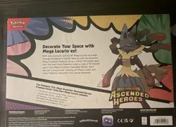 Pokemon Mega Evolution Ascended Heroes Premium Poster Collection Mega Lucario - Image 2