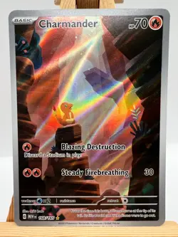 Pokemon TCG - S&V 151 - 168/165 Charmander - Illustration Rare - NM/M - Image 1