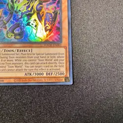 Yugioh! Toon Black Luster Soldier 1st Edition Ultra Rare TOCH-EN001 (NM) - Image 4