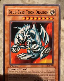 Yu-Gi-Oh! Blue-Eyes Toon Dragon SDP-020 1996 TCG 1st EDITION NM - Image 3