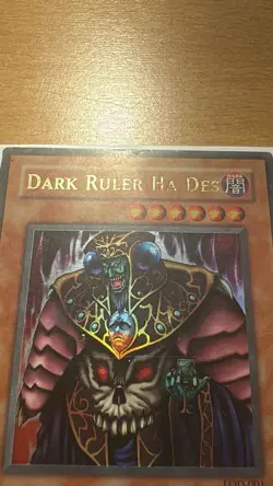 Yu-Gi-Oh! Dark Ruler Ha Des LOD-001 Ultra Rare Heavily Played English - Image 2