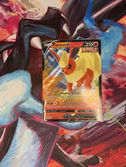 SWSH: Sword & Shield Promo Cards #SWSH149 Flareon V - Image 1