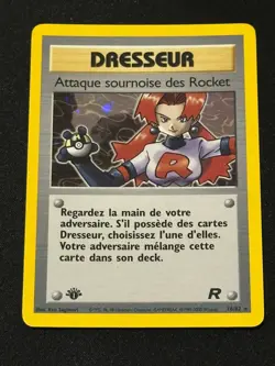 Pokemon Card Sneaky Attack Of The Rocket 16/82 Edition 1 Team Rocket Wizards - Image 1