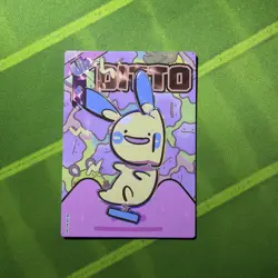 Eif origins 4.0 ditto Minun no-007 card Pokemon non-TCG - Image 1