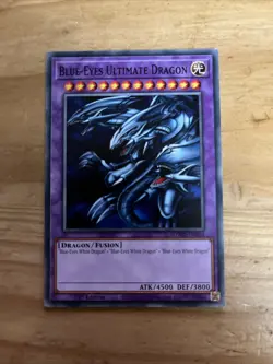 Blue-Eyes Ultimate Dragon SDWD-EN034 1st Edition YuGiOh TCG Card - Image 1