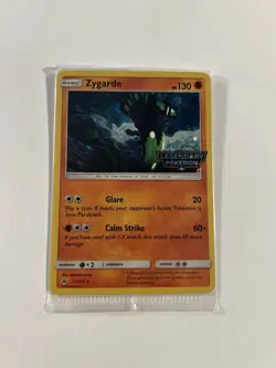 Zygarde 72/131 Legendary Pokemon Forbidden Light SEALED Promo Trading Card Game - Image 1