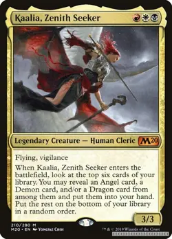 Kaalia, Zenith Seeker [M20 - 210] - NM [Normal] TCG MTG - Image 1