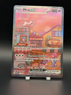 Mew ex #053 Pokemon 2023 Scarlet & Violet Promos NM Special Art Rare - Image 1