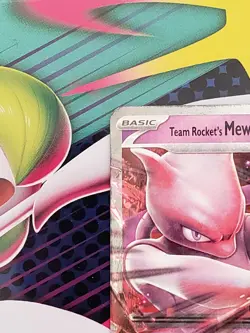 TEAM ROCKET’S MEWTWO EX 2025 Pokemon Destined Rivals DOUBLE RARE Pokemon 81/182 - Image 3