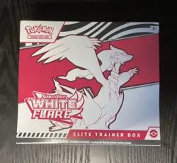 Pokemon TCG Scarlet and Violet White Flare Elite Trainer Box - Image 1