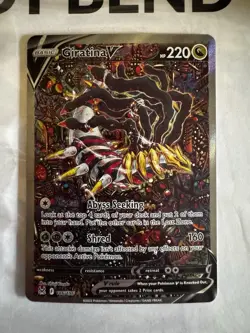 Giratina V Alt Art #186/196 Lost Origin Pokemon TCG NM - Image 1