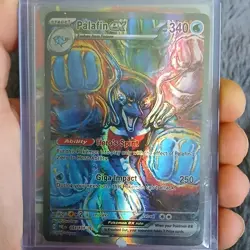 Pokemon Palafin ex Special Illustration Rare Holo 151/131 Sv: Prismatic Evoluti… - Image 1