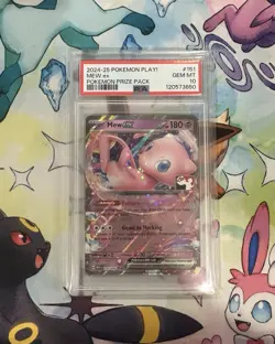 2024-2025 POKEMON PLAY! POKEMON PRIZE PACK #151 MEW EX PSA 10 - Image 1