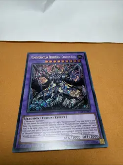 Yugioh! Mementomictlan Tecuhtlica - Creation King 25LP-EN009 WORLD Secret Rare - Image 1