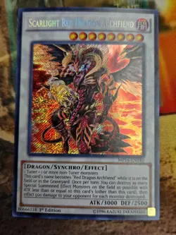 Scarlight Red Dragon Archfiend MP16-EN140 2016 Mega-Tins Mega Pack 1st Ed VLP - Image 1